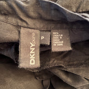 DKNY Linen Wrap Front Pants (S)