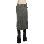 90s Medieval Midi Skirt (S/M)