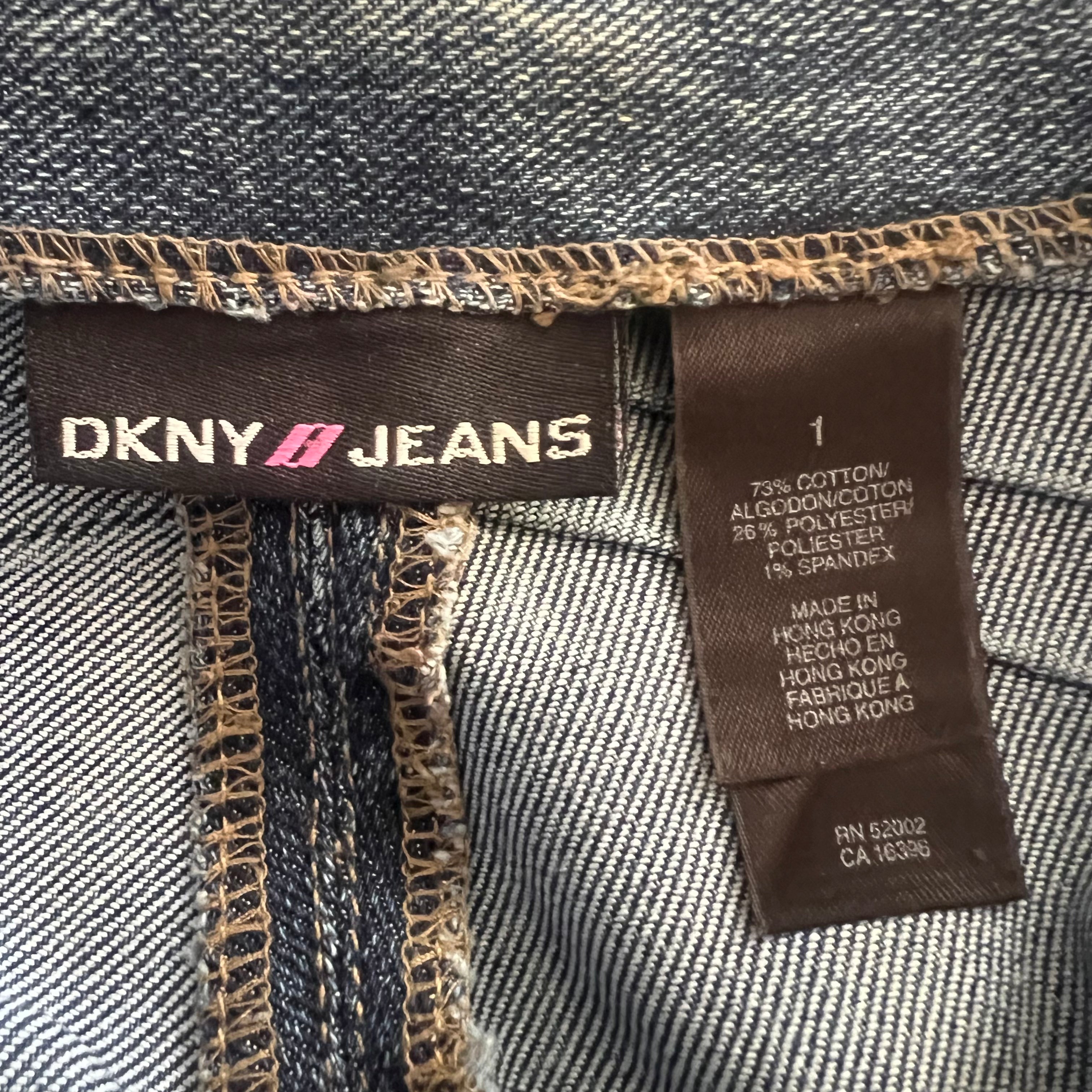 DKNY Low Rise Flare Jeans (XS/S)