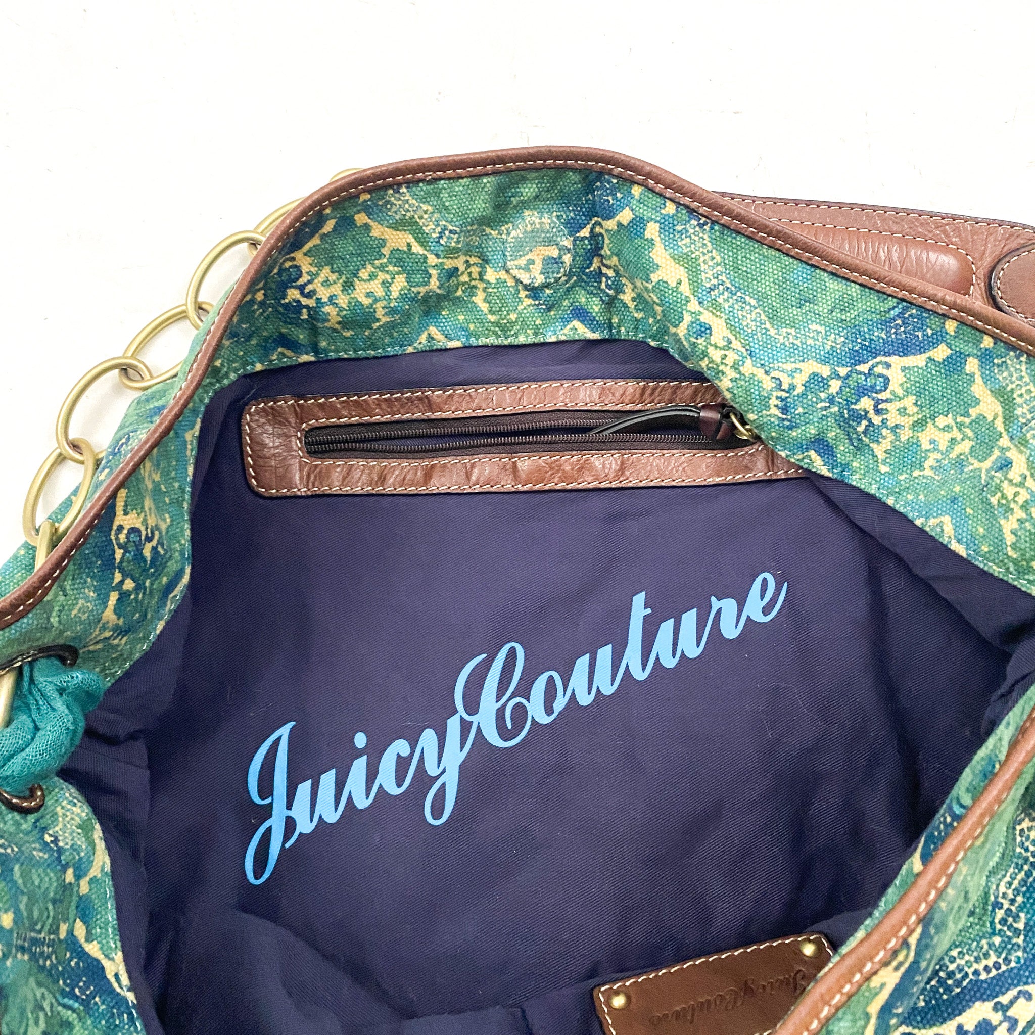 2000s Juicy Couture Daydreamer Hobo Bag