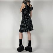 90s Polka Dot Dress (S)