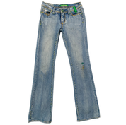 2000s Pepe Jeans Contrast Stitch Low Rise Jeans (XS)