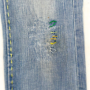 2000s Pepe Jeans Contrast Stitch Low Rise Jeans (XS)