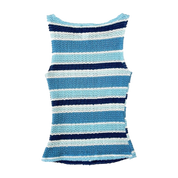 90s Striped Textured Top (S/M)
