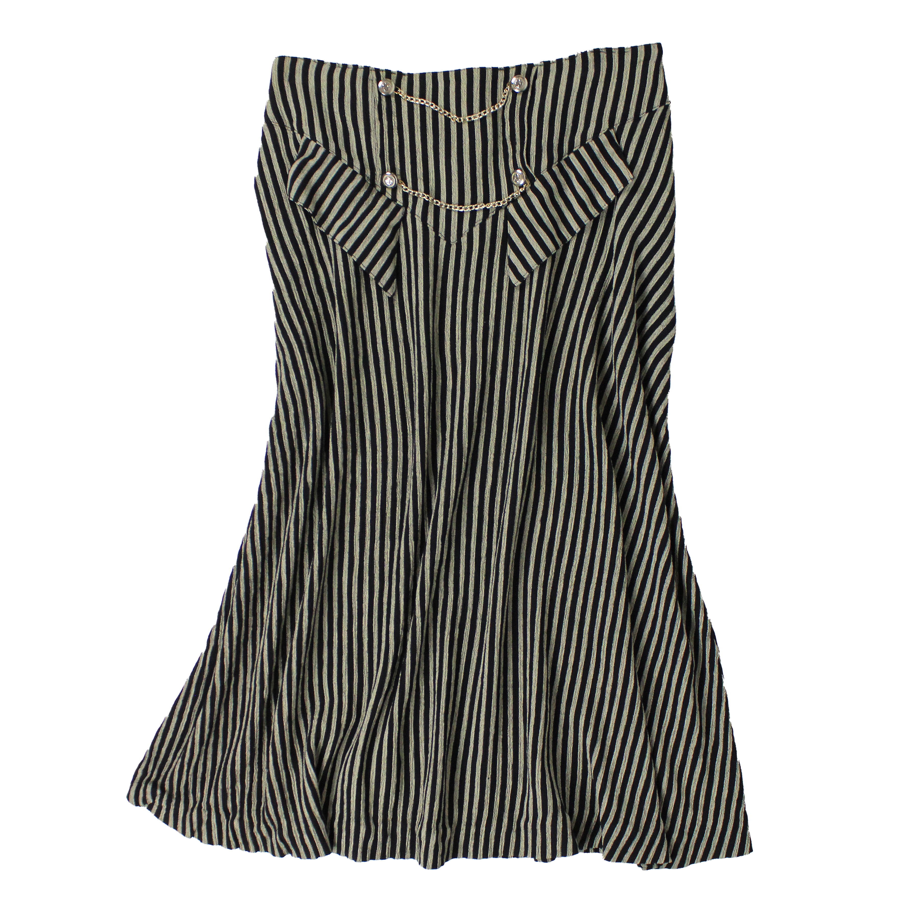 90s Medieval Midi Skirt (S/M)