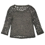 Beaded Laser Cut Top (M)