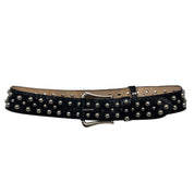 Leather Studded Belt (M/L)