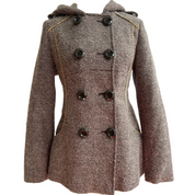 Y2K Miss Sixty Tweed Coat (S/M)