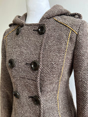Y2K Miss Sixty Tweed Coat (S/M)