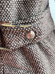 Y2K Miss Sixty Tweed Coat (S/M)