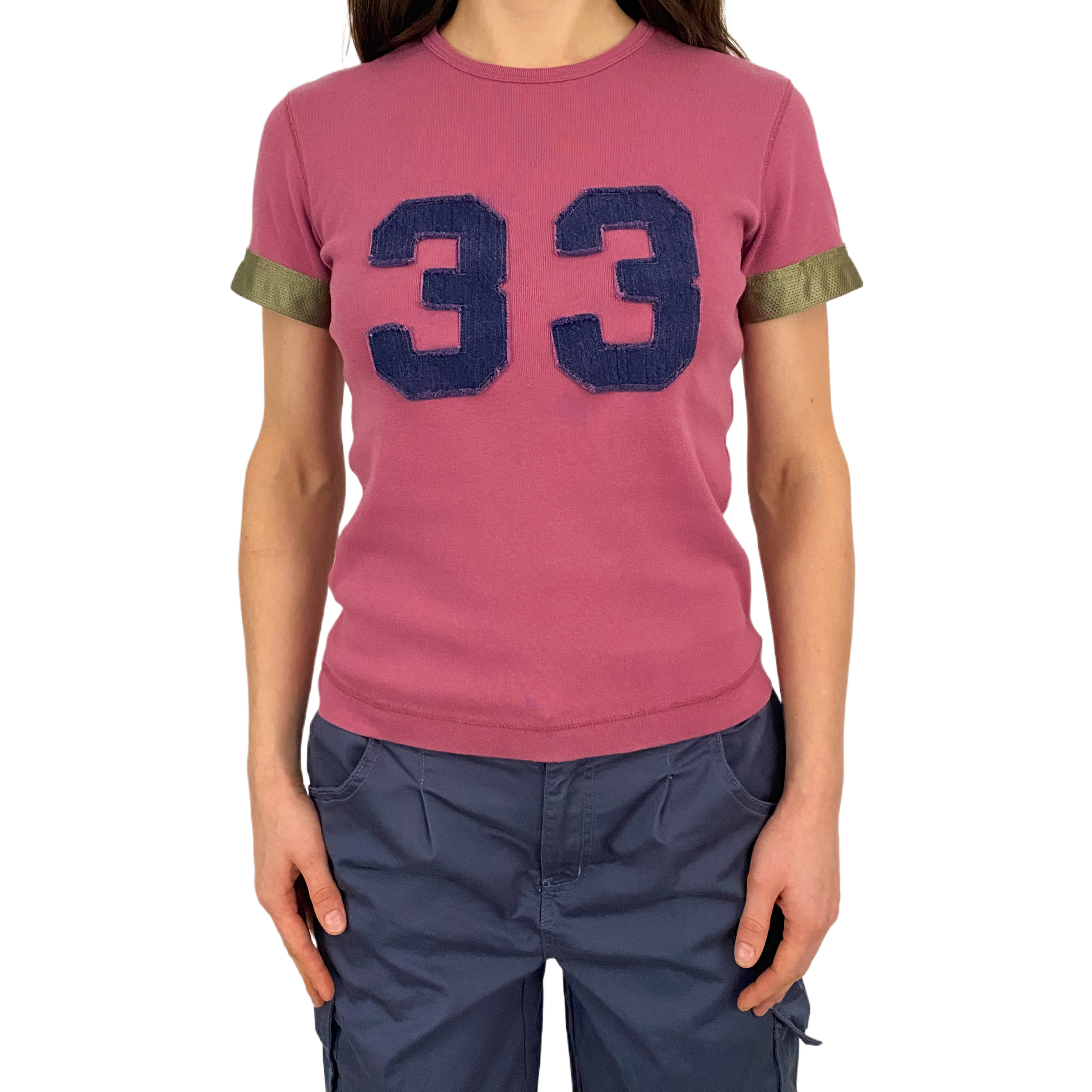 Angel #33 Varsity Tee (S/M)