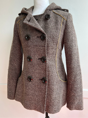 Y2K Miss Sixty Tweed Coat (S/M)