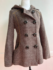 Y2K Miss Sixty Tweed Coat (S/M)
