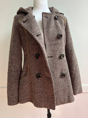 Y2K Miss Sixty Tweed Coat (S/M)