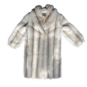 Floor Length Faux Fur Coat (M/L)