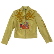 Cosmic Goddess Leather Jacket (M)
