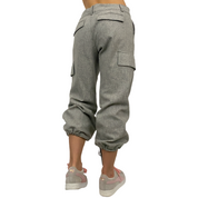 Wool Cropped Cargo Trouser (M)