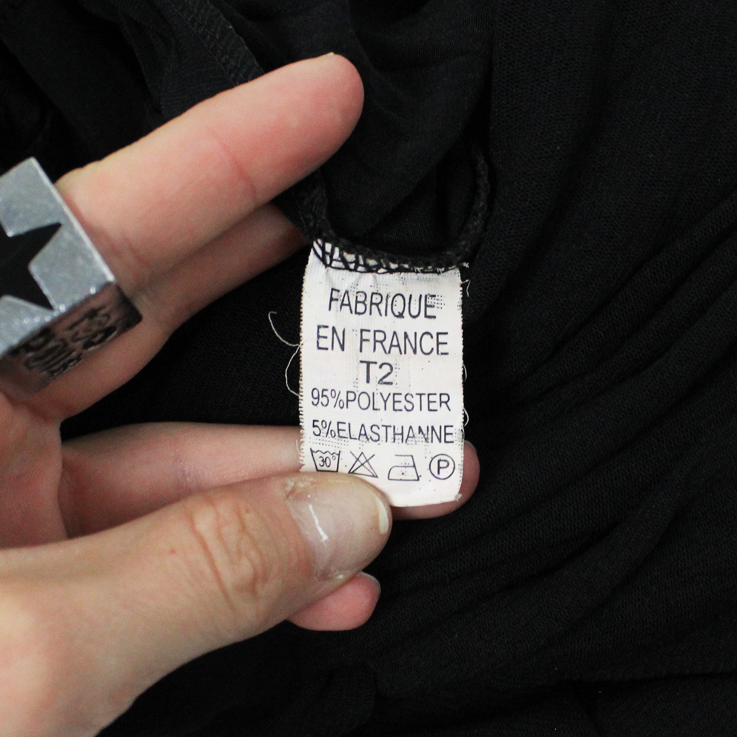 French Vintage Mesh Dress (S)