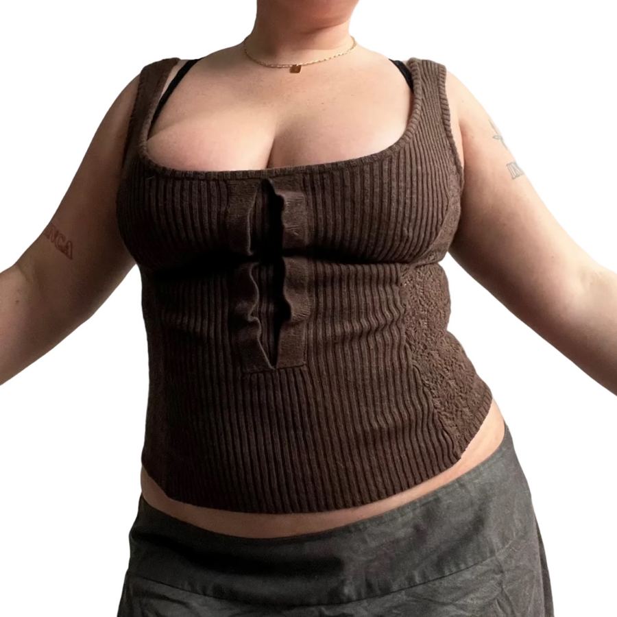 Vintage Knit Tank (M)