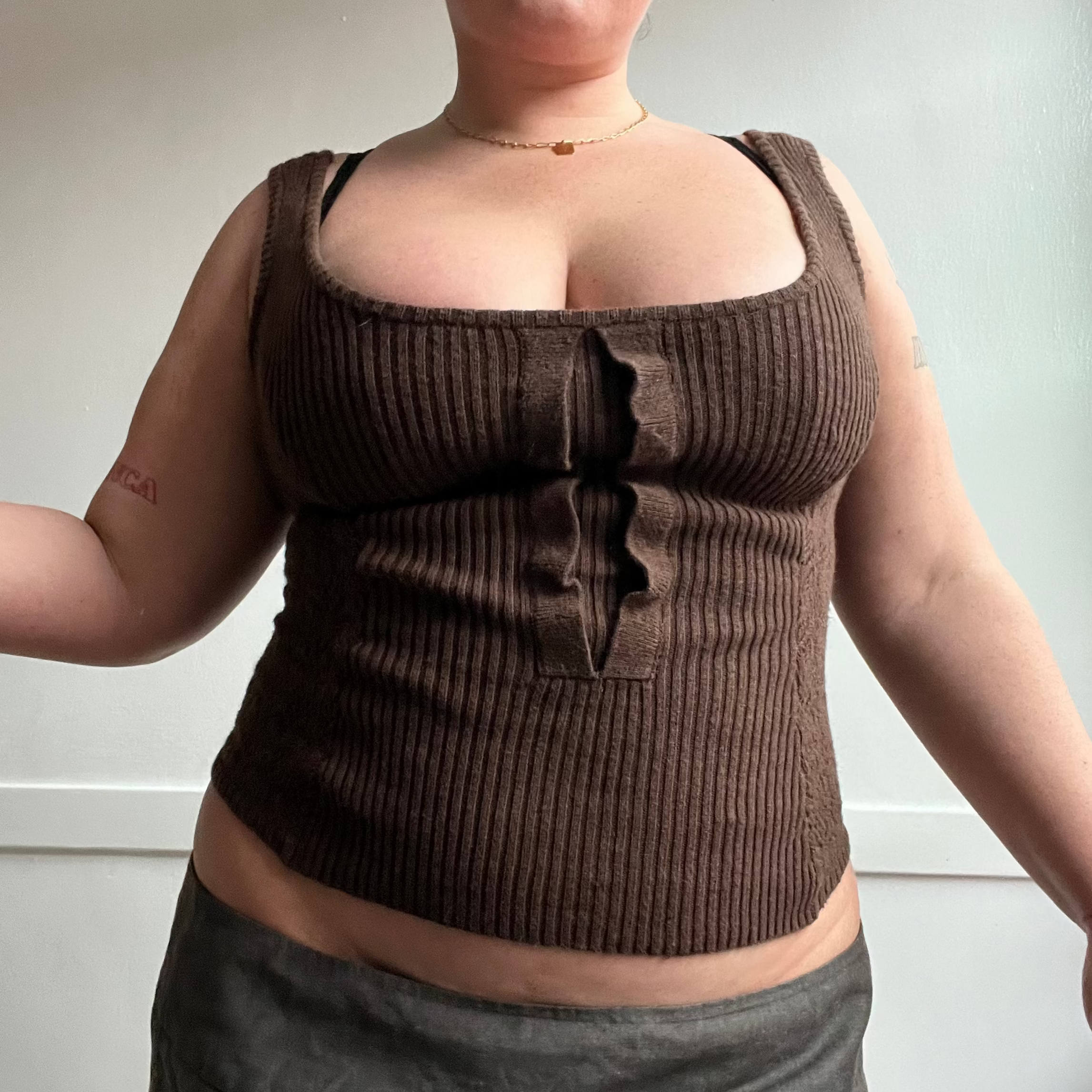 Vintage Knit Tank (M)