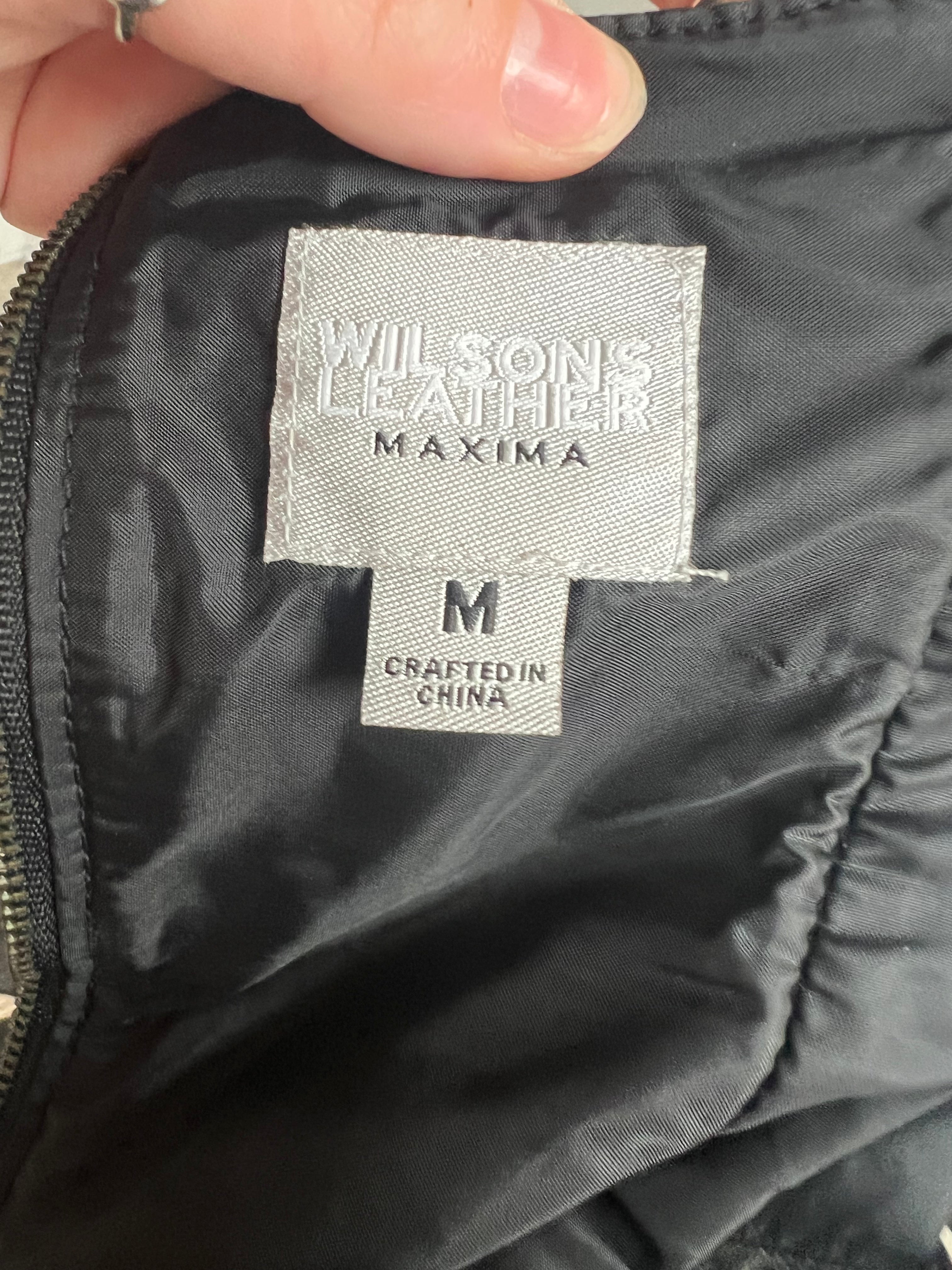 Vintage Leather Vest (S/M)
