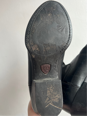 Vintage Black Cowboy Boots