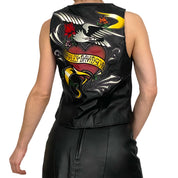 Harley Davidson Crimson Heart Vest (M)