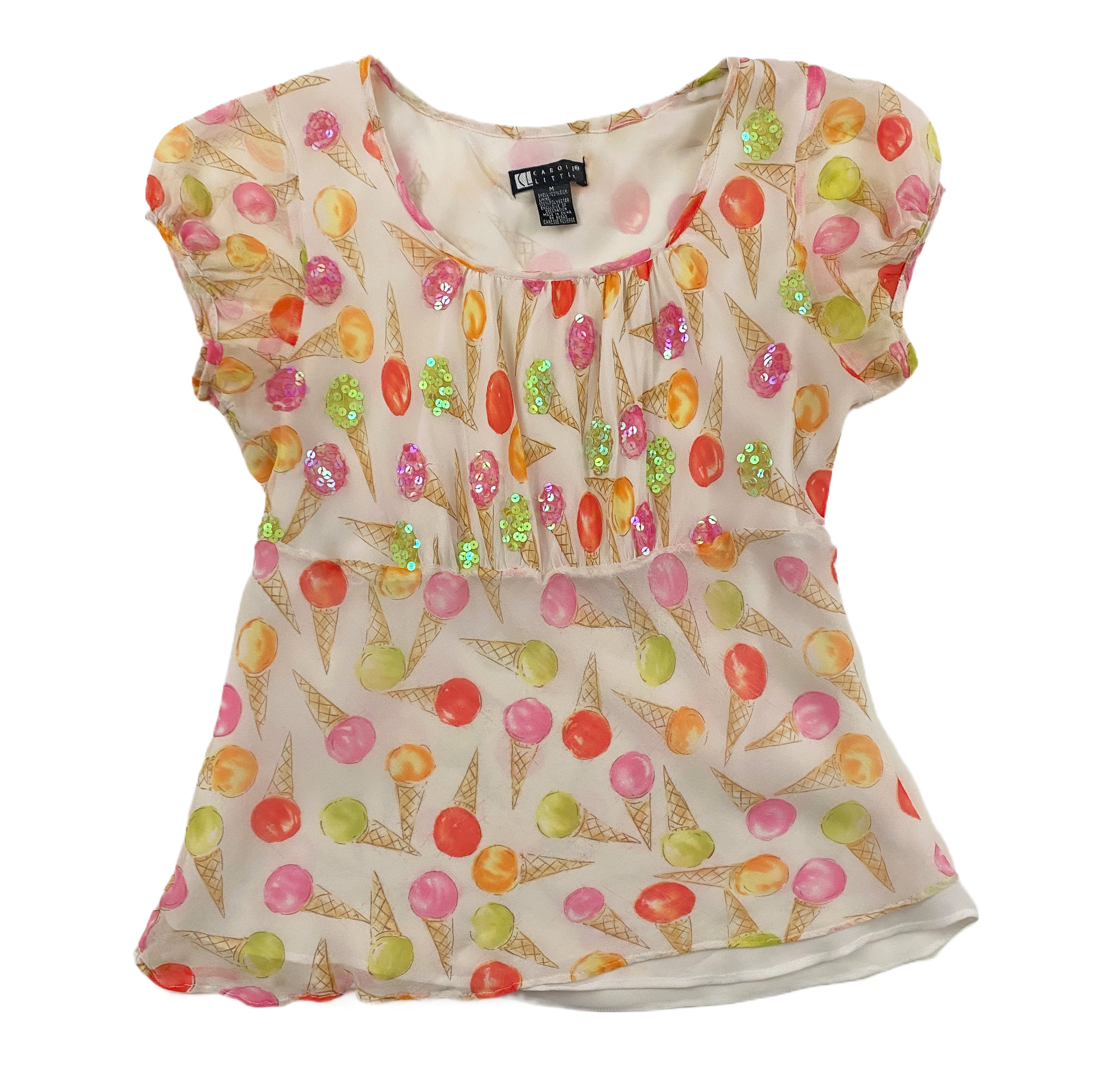 Summer Sweetness Silk Top (XS)