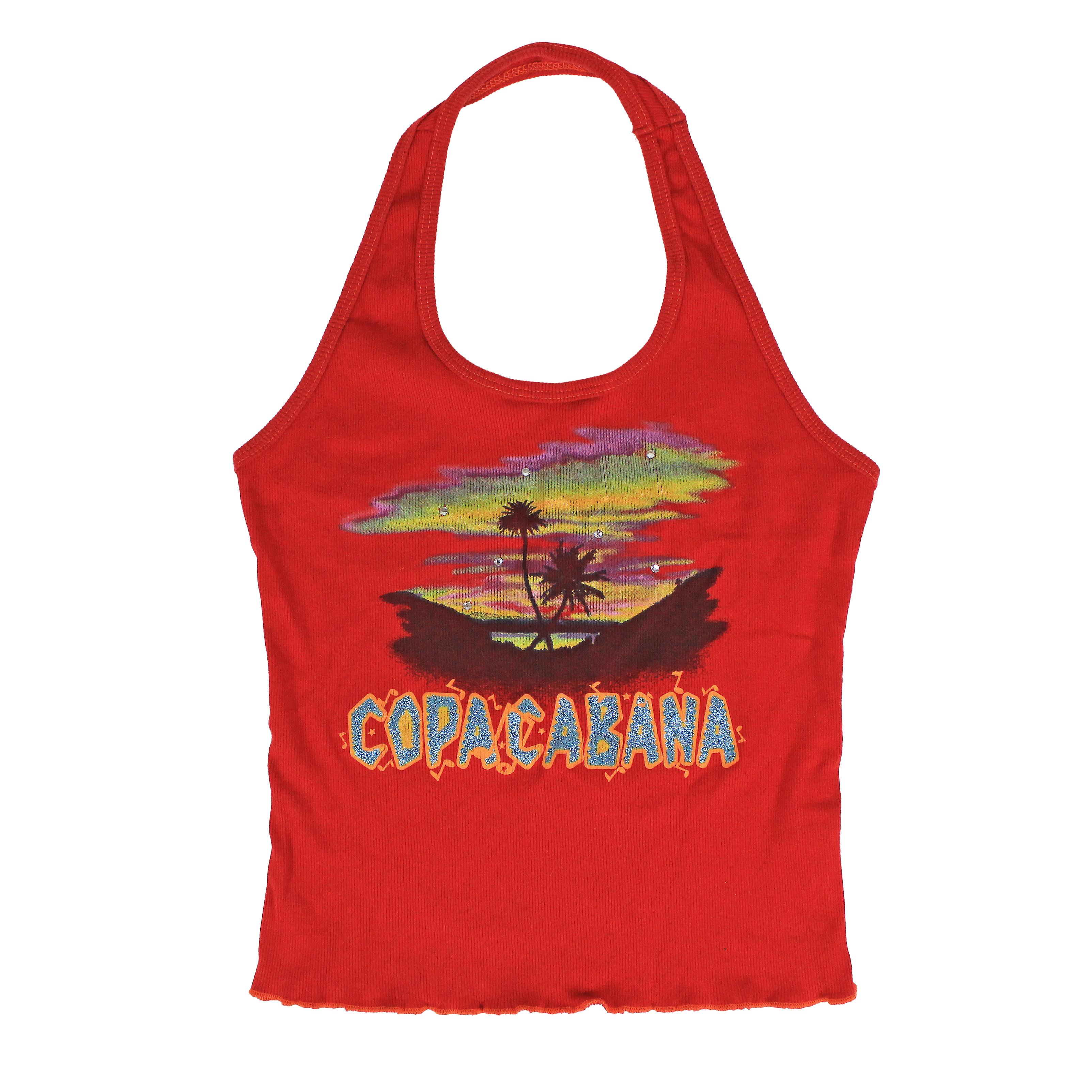 90s Vacay Halter Top (XS/S)