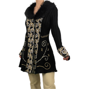 Penny Lane Faux Fur Duster (S)