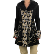 Penny Lane Faux Fur Duster (S)