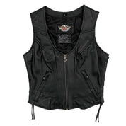 Harley Davidson Lace Up Vest (S)