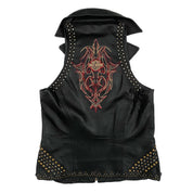 Harley Davidson Studded Leather Vest (S)