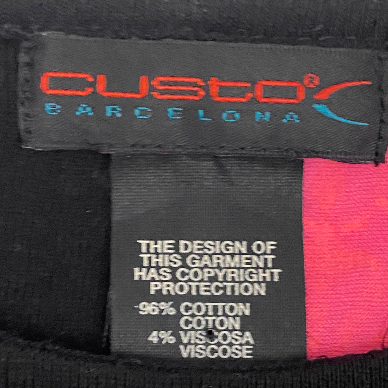 Custo Barcelona Perfume Girl Graphic Long Sleeve (S/M)