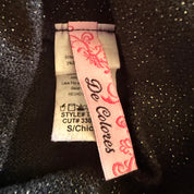 Vintage Sparkly Lace Up Top (XS)