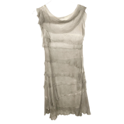 Italian Silk Deconstructed Layered Dress (M)