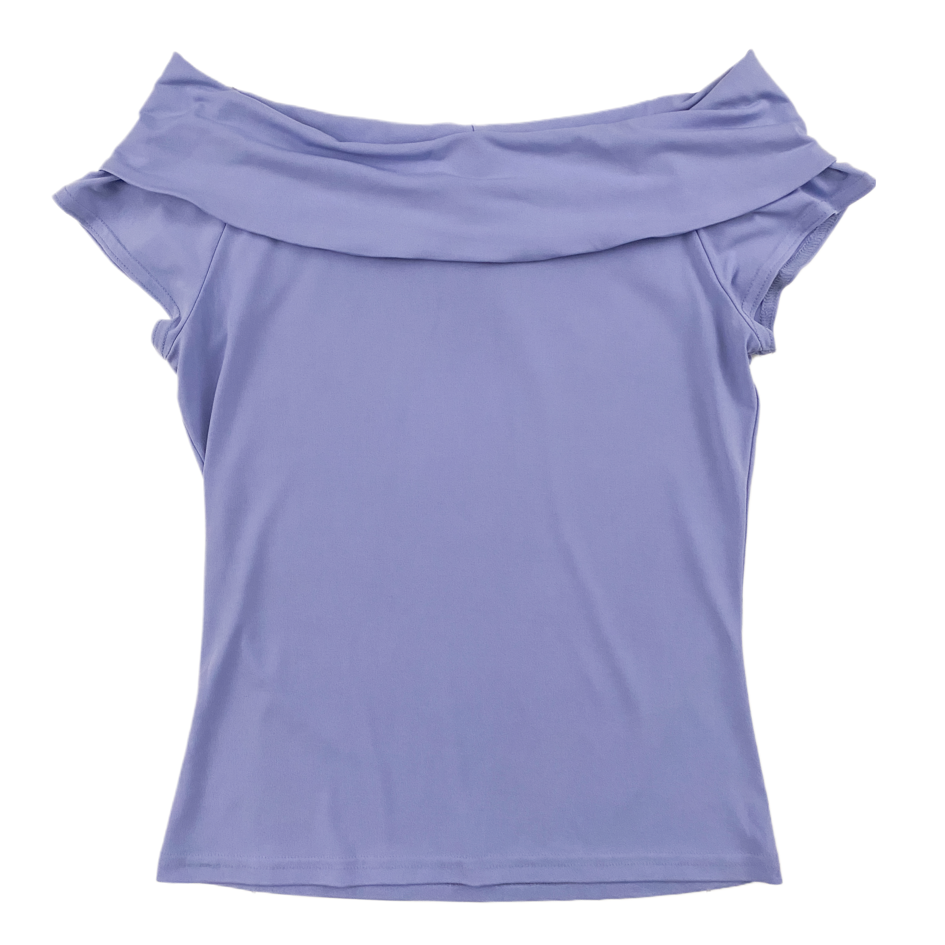Y2K Lavender Off The Shoulder Top (M)