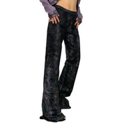 Iridescent Leather Pants (M)