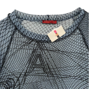 Axara Paris Spiderweb Mesh Top (S)