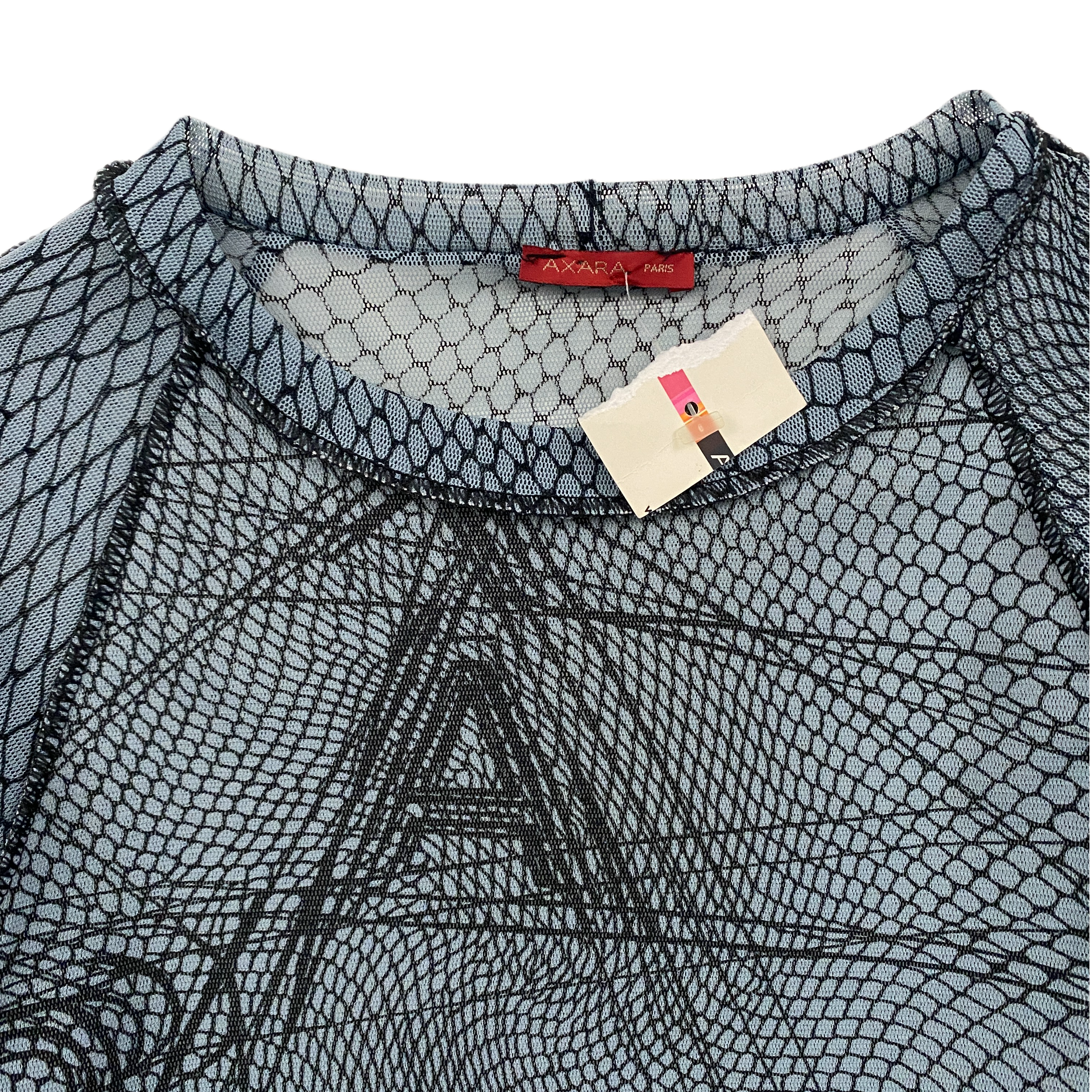Axara Paris Spiderweb Mesh Top (S)
