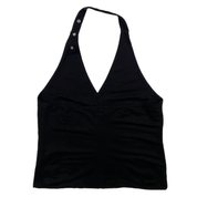 Black Snap Halter (L)