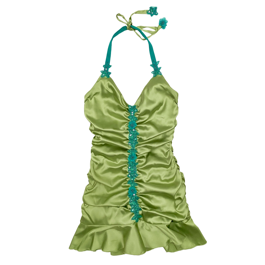 Energy Angel Lime Fairy Mini Dress (XS/S)