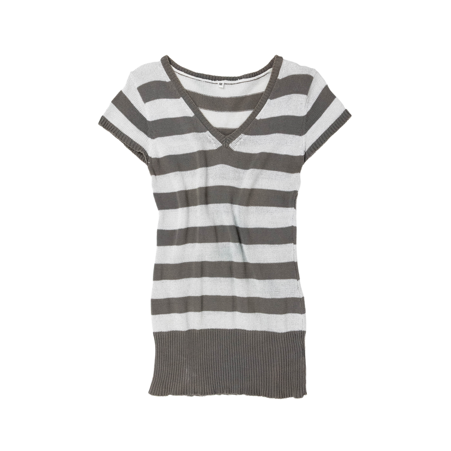 Striped Knit Top (XS)