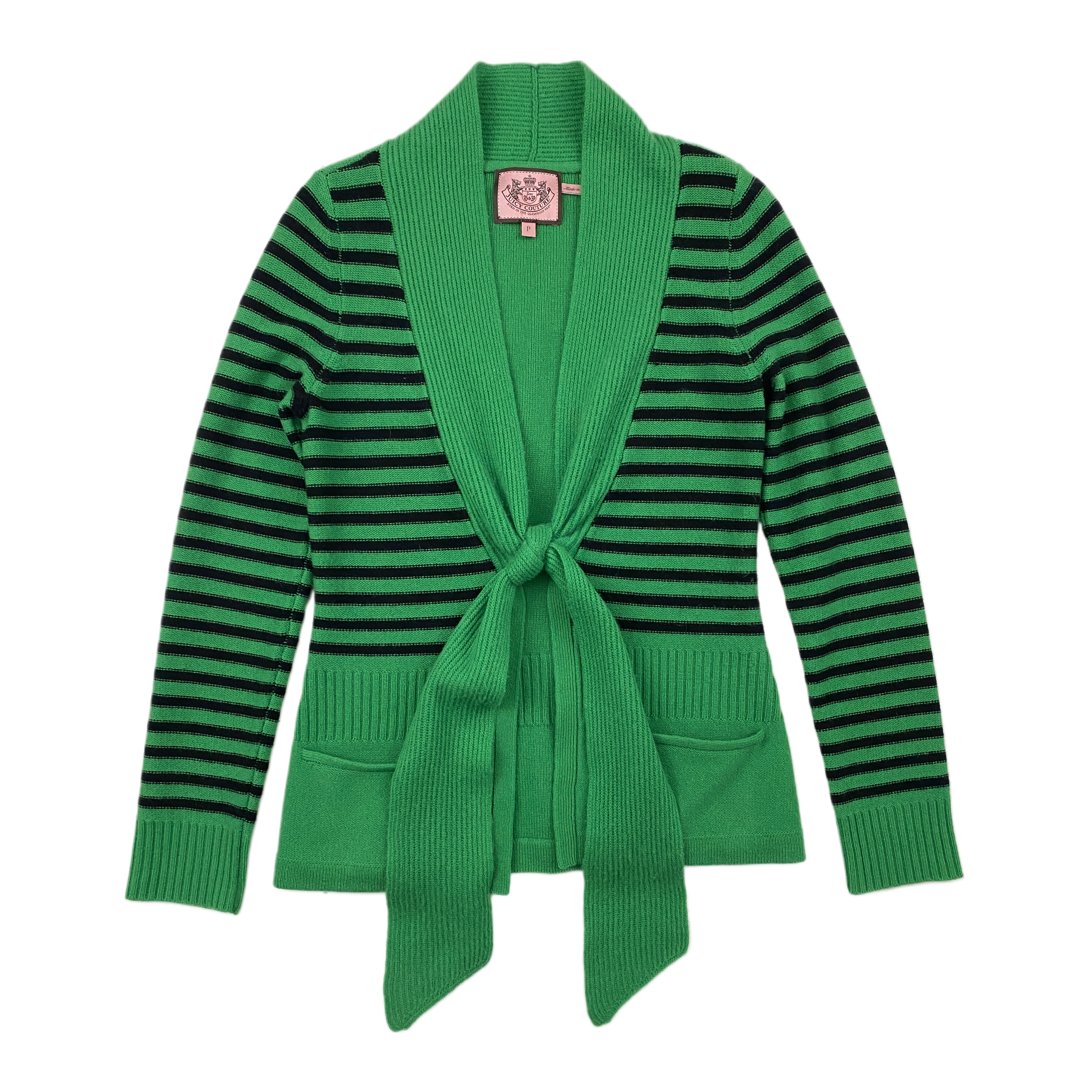 Juicy Couture Tie Front Cashmere Sweater (S)