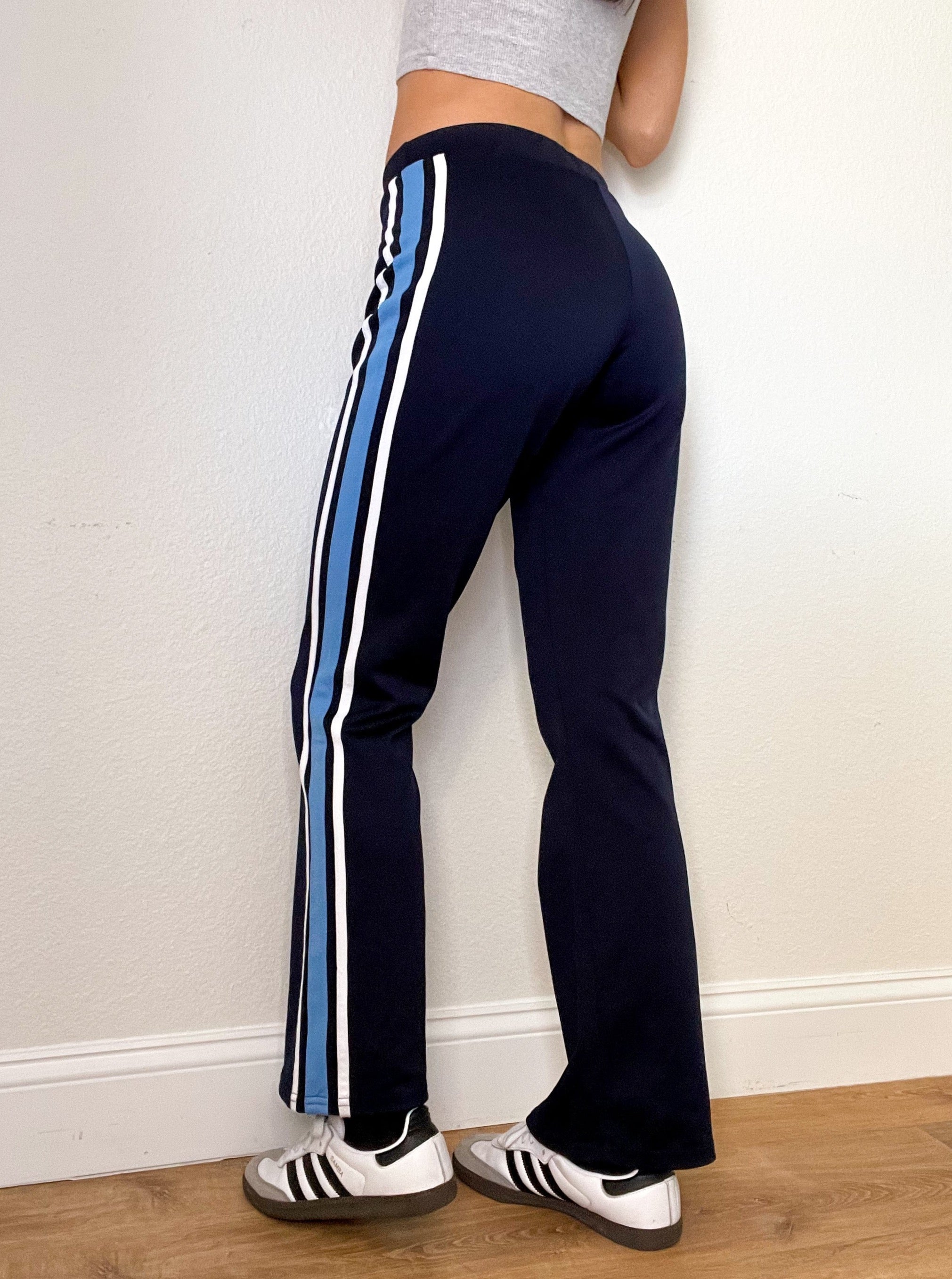 Navy Athletic Y2K Sporty Spice Pants (S)