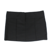 90s Black Micro Mini Skirt (S)