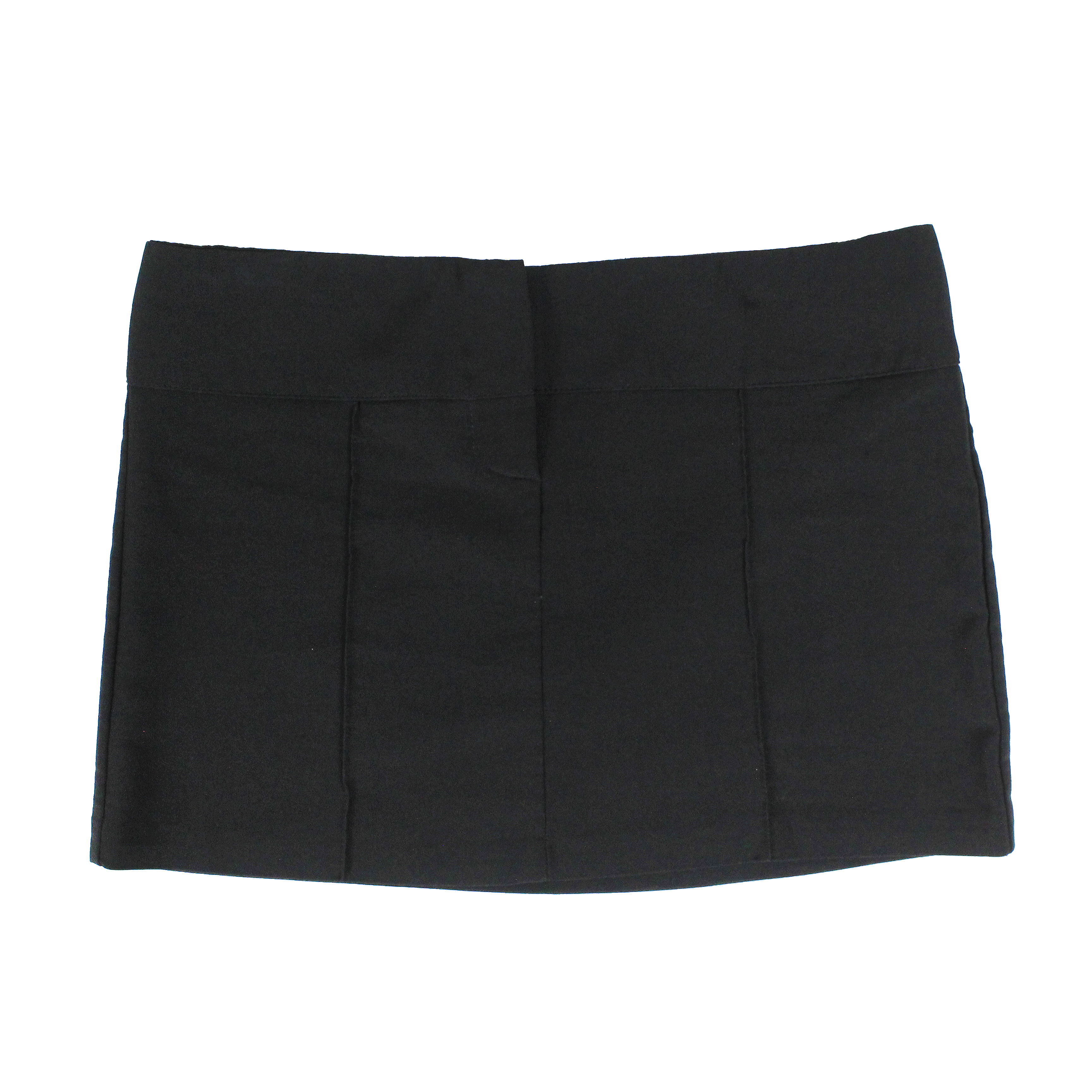 90s Black Micro Mini Skirt (S)