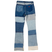 Miss Sixty Y2K Patchwork Mid-Rise Jeans (XS)