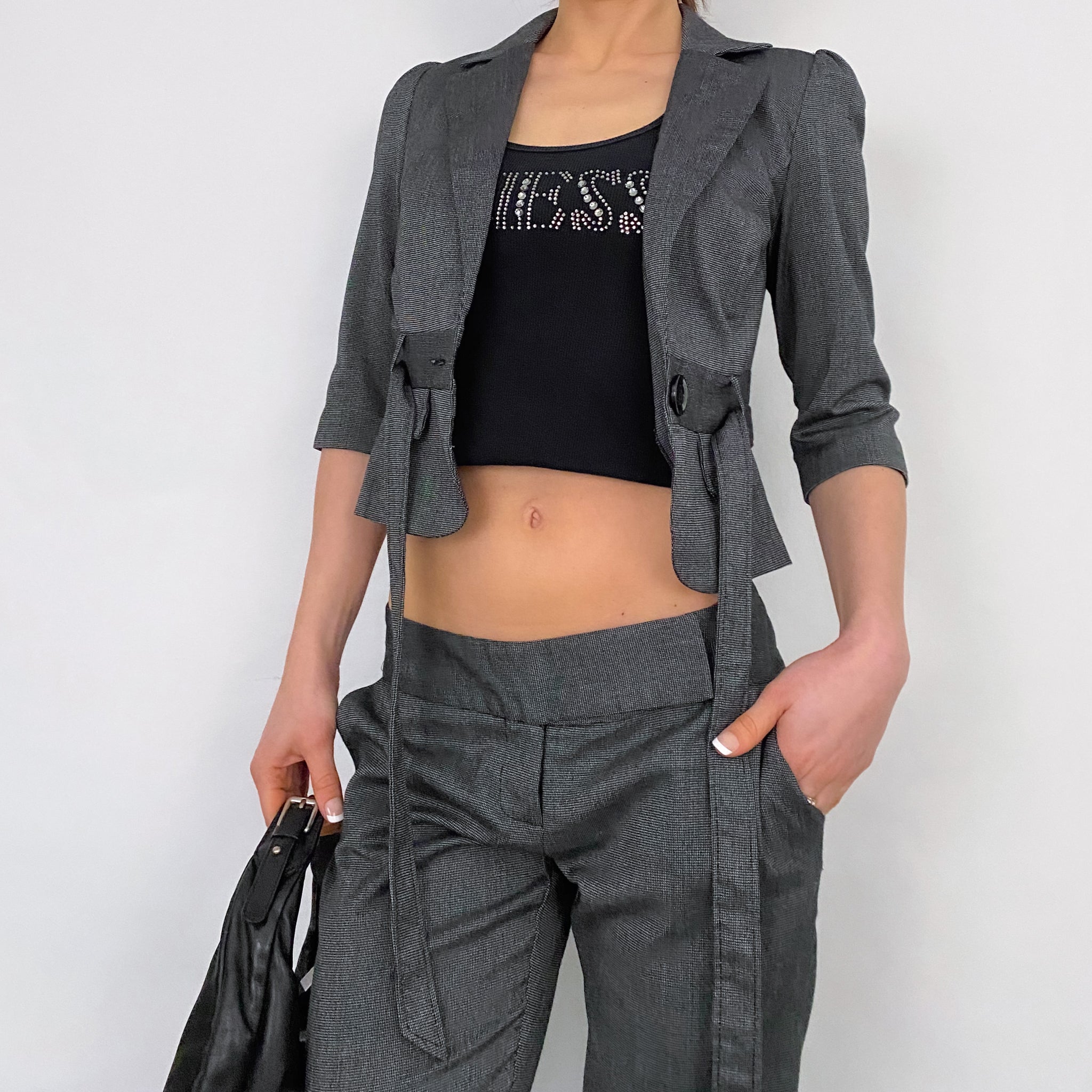 Y2K Pant Suit Set - Small