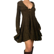 Whimsy Knit Sweater Dress (S)